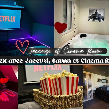 Magnifique Duplex Avec Jaccuzi, Sauna Et Cinema Room Privatif Fontenoy  Exteriör bild